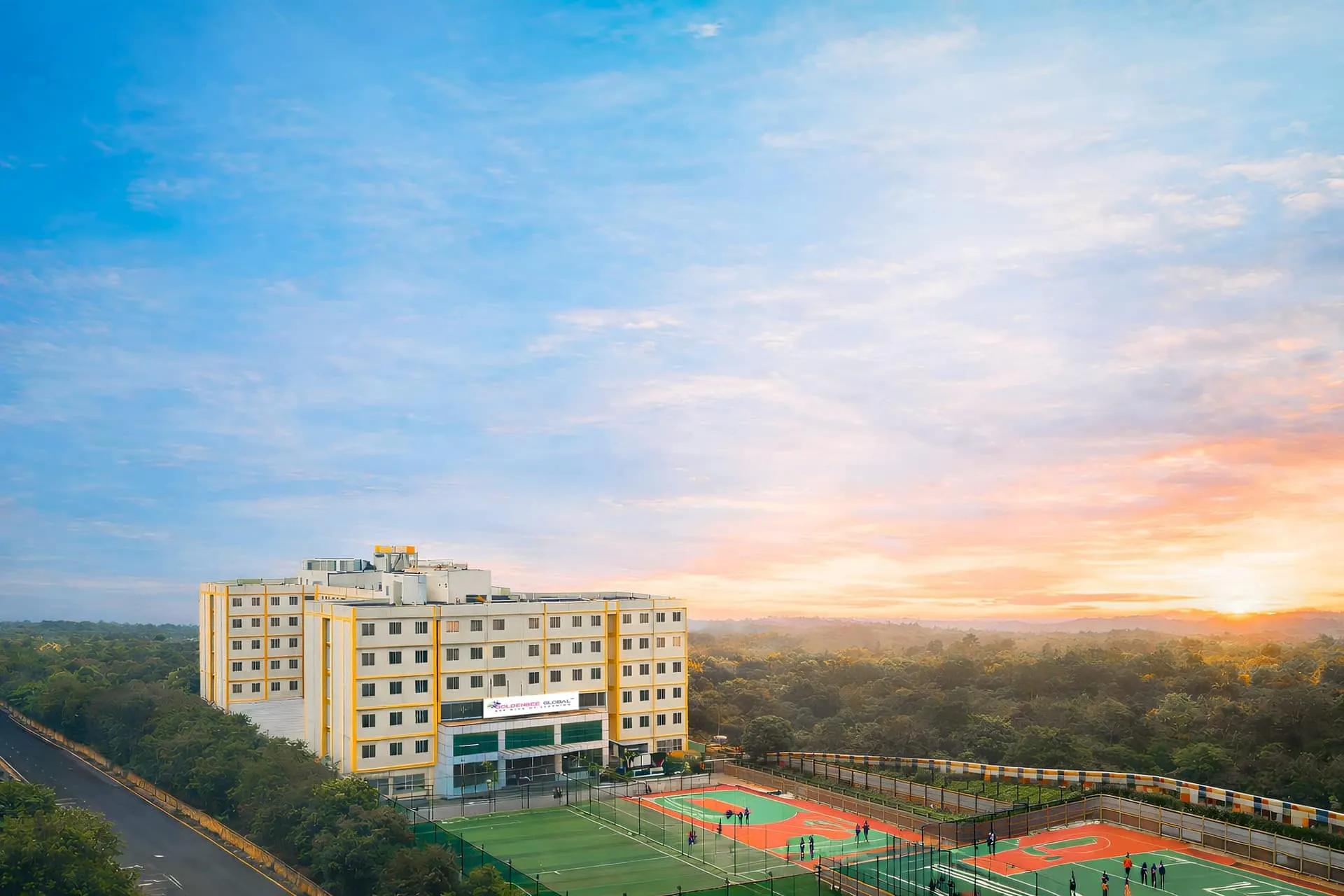 Begur-Koppa Road — GoldenBee Global School