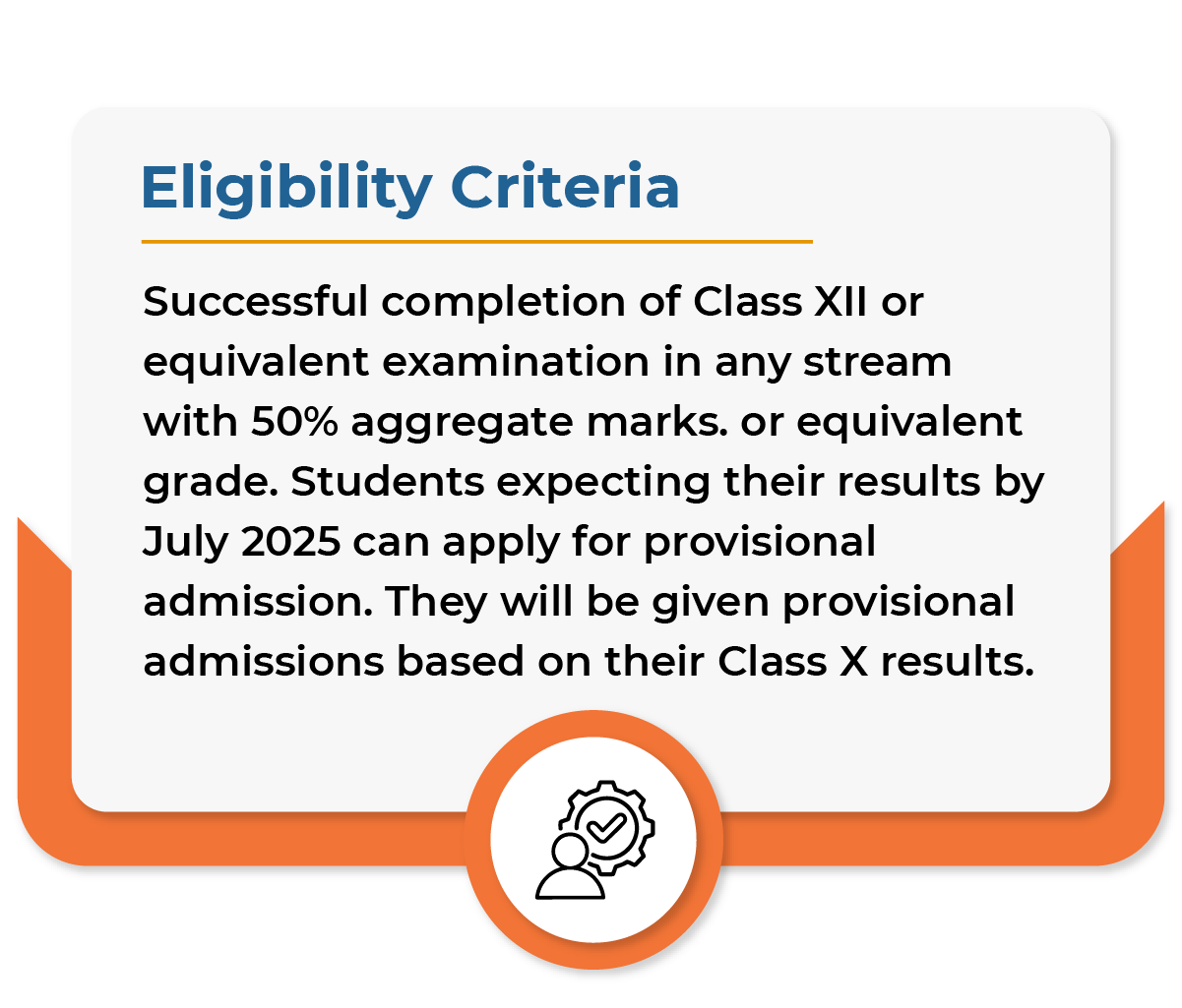 ELIGIBILITY CRITERIA