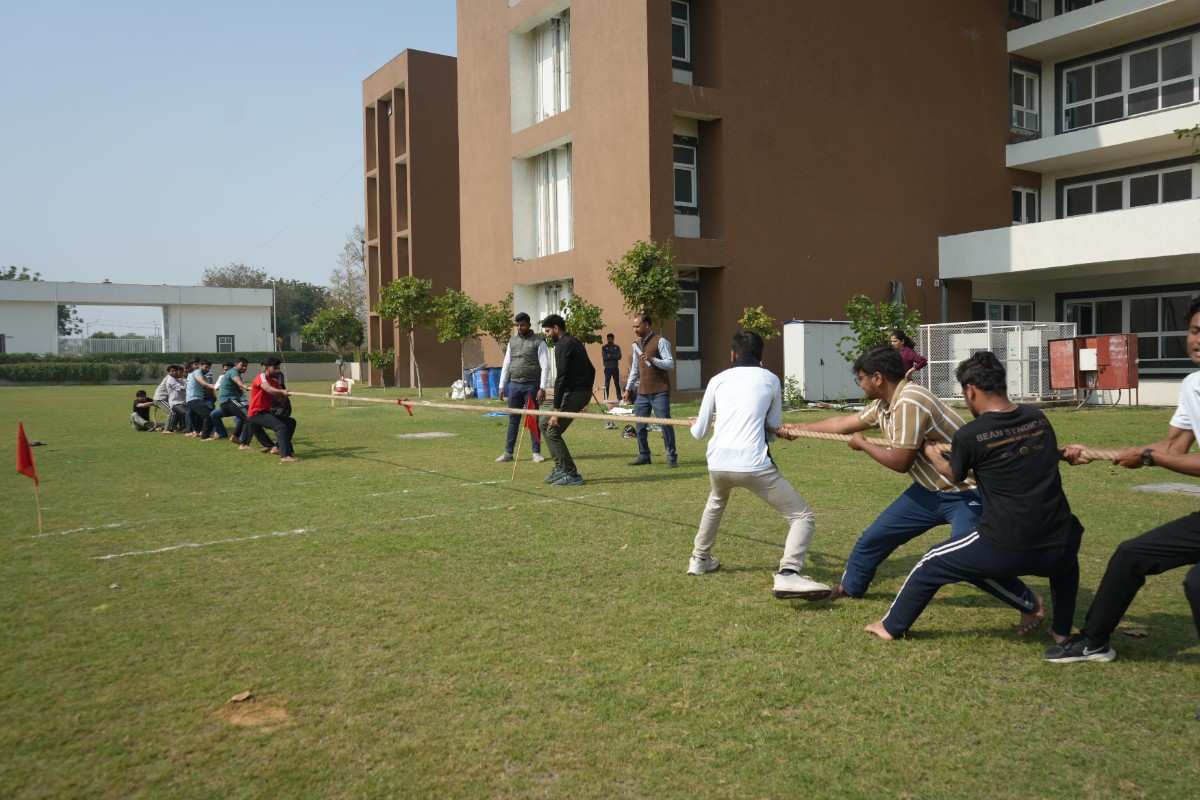 Tug of war — sports day