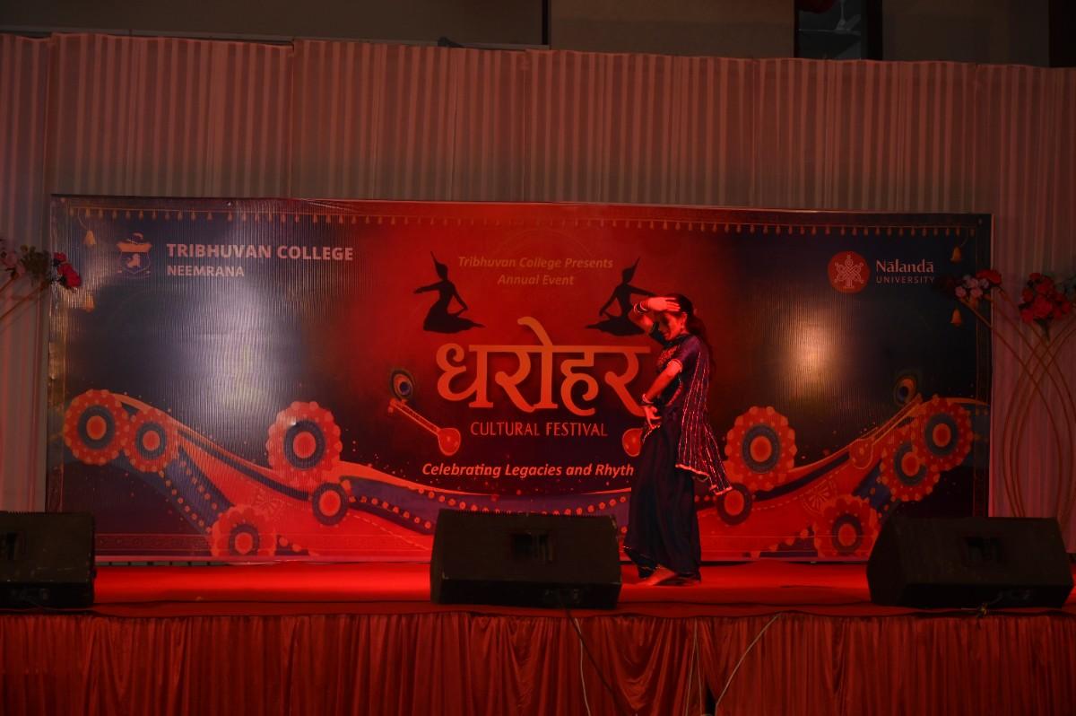 Cultural festival dance performance