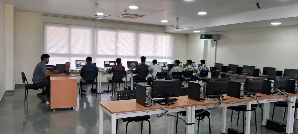Language lab session