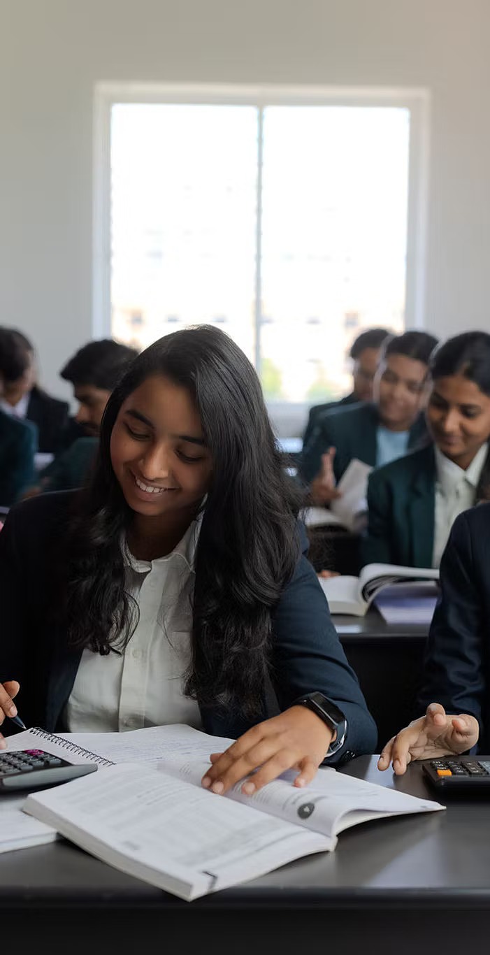 UIBS student in classroom